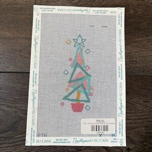 Christmas Tree Needlepoint Canvas